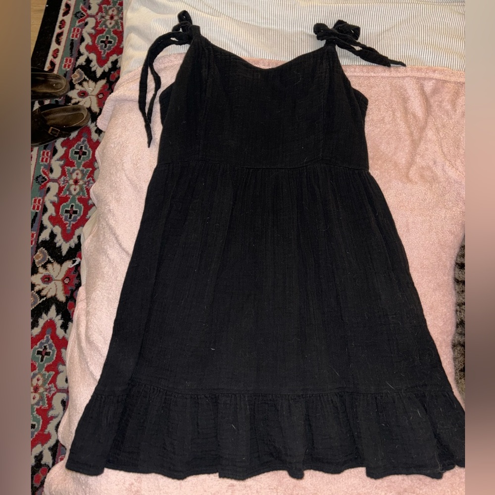 old navy shoulder tie dress